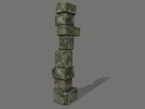 ruin set 3D Model
