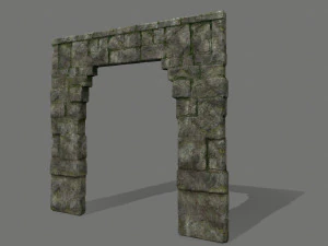 ruin set 3D Model
