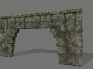 ruin set 3D Model