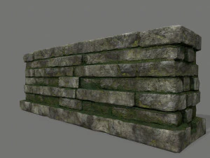 ruin set 3D Model