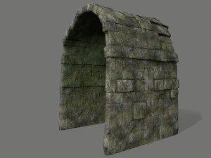 ruin set 3D Model