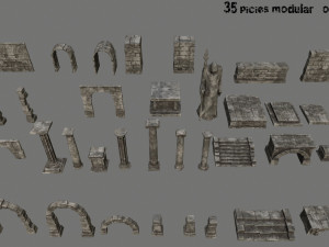 old ruins 3D Model