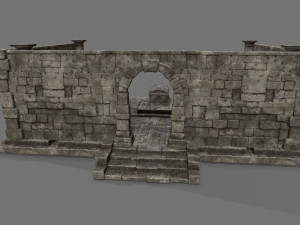 old ruins Modèle 3D