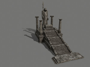 old ruins Modèle 3D