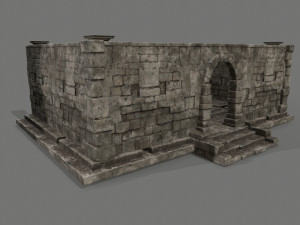 old ruins Modèle 3D