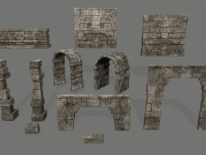 old ruins 3D Model