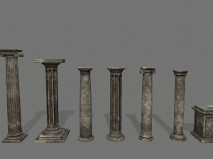 old ruins Modèle 3D