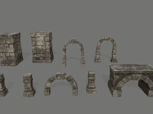 old ruins 3D Model