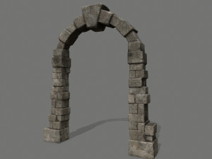 old ruins Modèle 3D