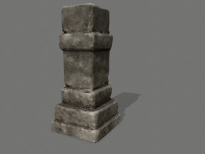 old ruins Modèle 3D