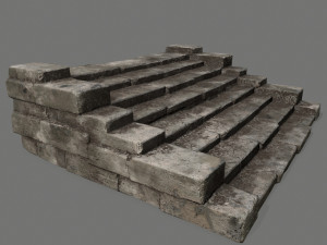 old ruins Modèle 3D