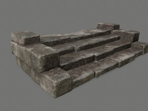 old ruins Modèle 3D