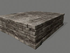 old ruins Modèle 3D
