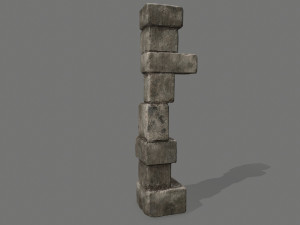old ruins Modèle 3D