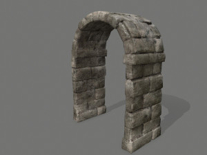 old ruins Modèle 3D