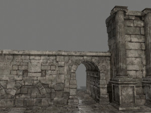 old ruins Modèle 3D