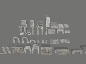old ruins 3D Model