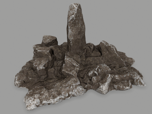old rocks 3D मॉडल