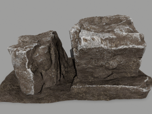 old rocks 3D मॉडल