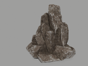 old rocks 3D मॉडल