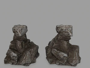 old rocks 3D Model