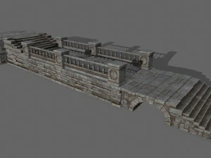 ruin set 3D Model