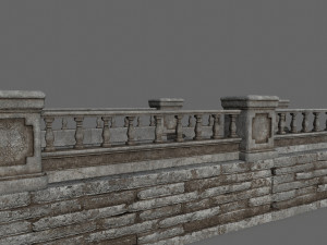 ruin set 3D-Modell