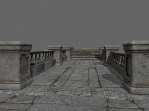 ruin set 3D-Modell