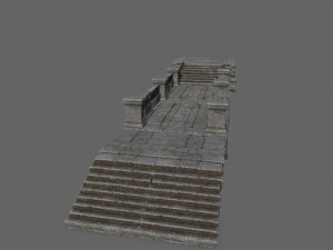 ruin set 3D-Modell