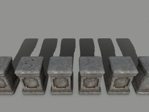 wall set 3D Model