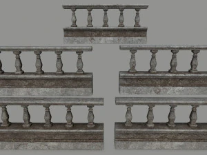 wall set 3D Model