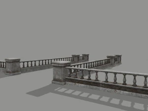 wall set 3D Model