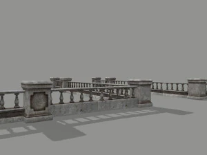 wall set 3D Model