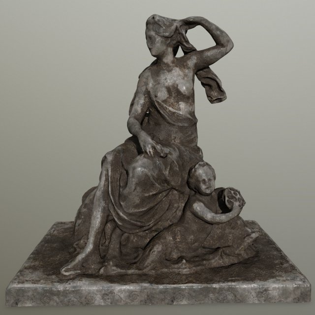 statue 3Dモデル .c4d .max .obj .3ds .fbx .stl .blend 