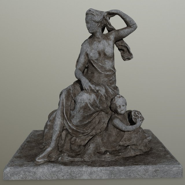 statue Modelo 3D .c4d .max .obj .3ds .fbx .stl .blend 