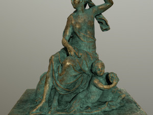 statue 3D 模型