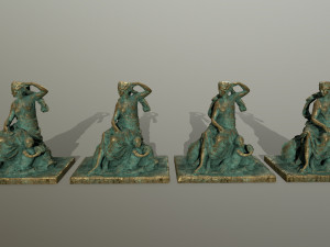 statue Modèle 3D