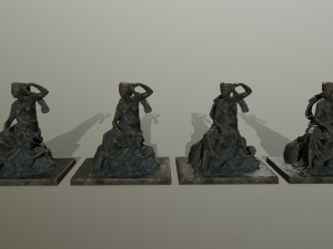 statue 3D 모델