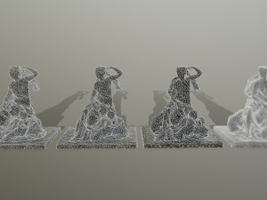 statue 3D 모델