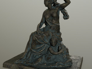 statue 3D 모델