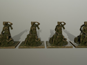 statue 3D 模型