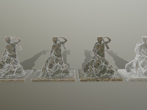 statue 3D 模型