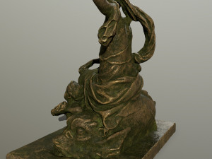 statue 3D 模型