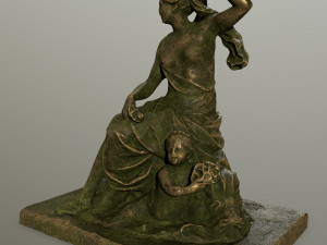 statue 3D 模型