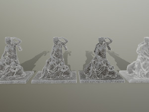 statue 3Dモデル