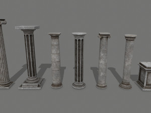 old ruin 3D-Modell