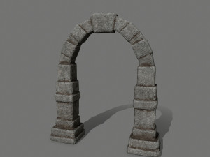 old ruin 3D-Modell