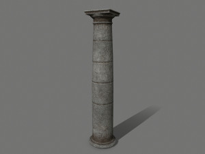 old ruin 3D-Modell