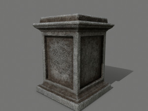 old ruin 3D-Modell