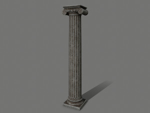 old ruin 3D-Modell